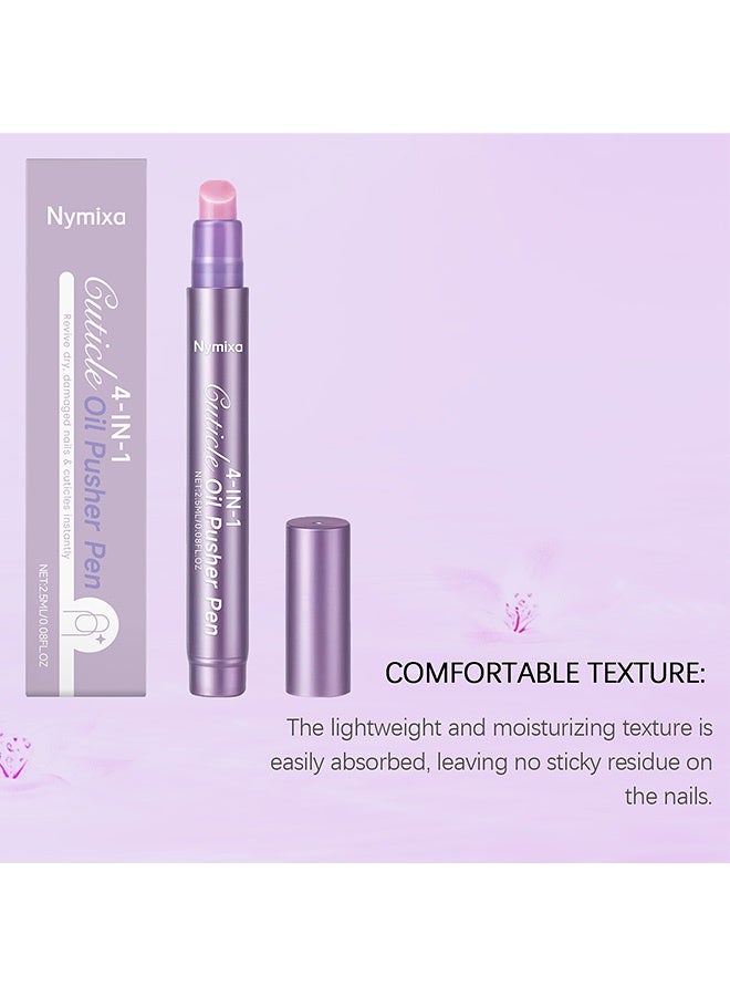 Nymixa Nail care pen - Moisturizes nail edges, softens cuticles, provides natural shine for daily nail care 2.5ml - Image 3